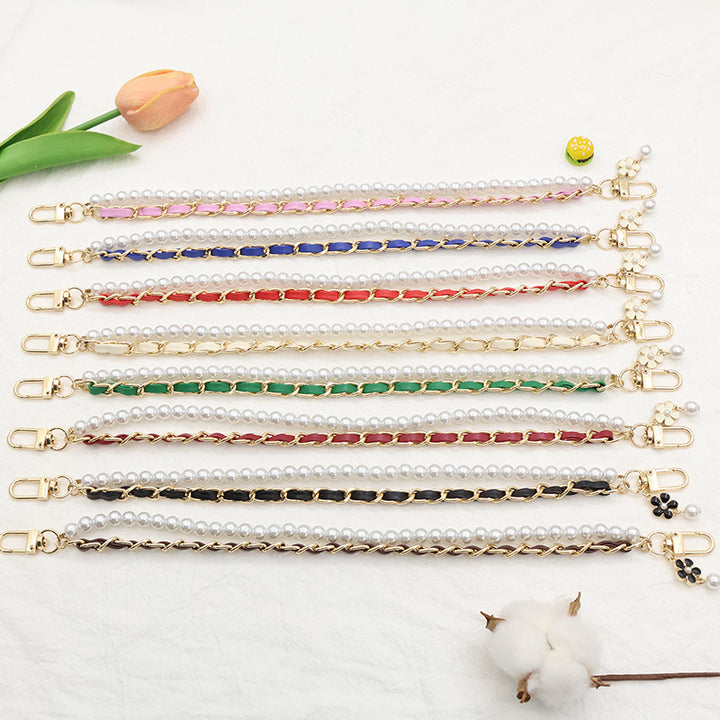 Stilvolle mit Perlen verzierte Brillenband Karnz