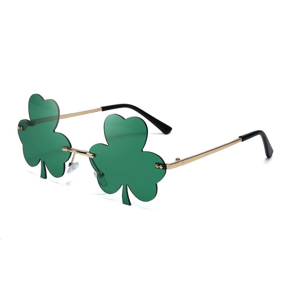 Festival-Themen Shamrock Sonnenbrille Karnz