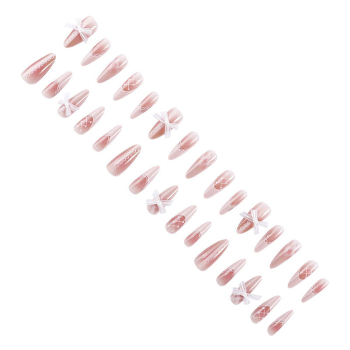 Elegantes Press-On-Nagel-Set