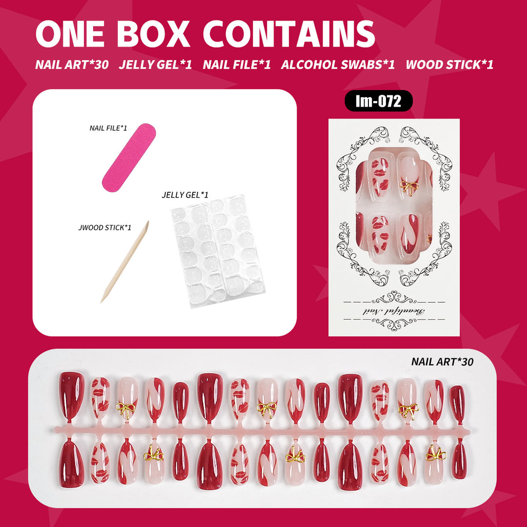 Deluxe Designer Press-On Nagelkunst Set
