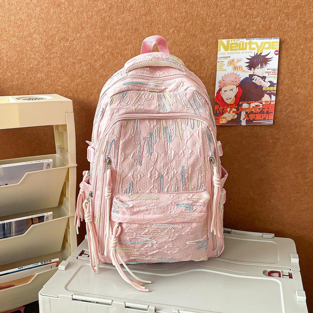 Trendiger gemusterter Rucksack