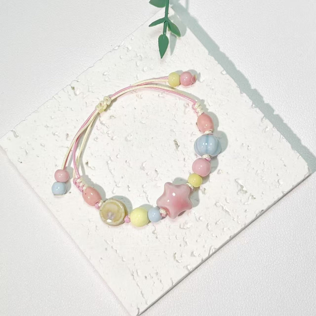 Verstellbares Perlencharm-Armband Karnz 1788857084