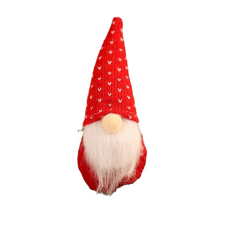 Dekorative Weihnachtsgnom Figur Karnz