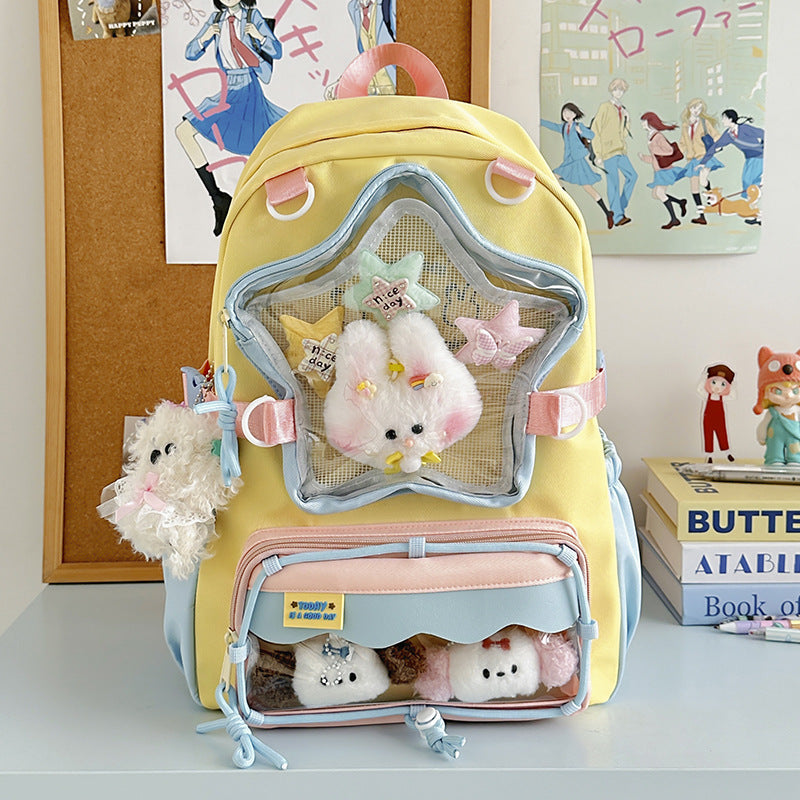 Fun Sternförmiger Design Rucksack Karnz