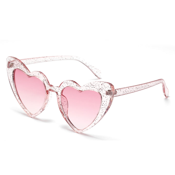 Damen Herzförmige Sonnenbrille Karnz