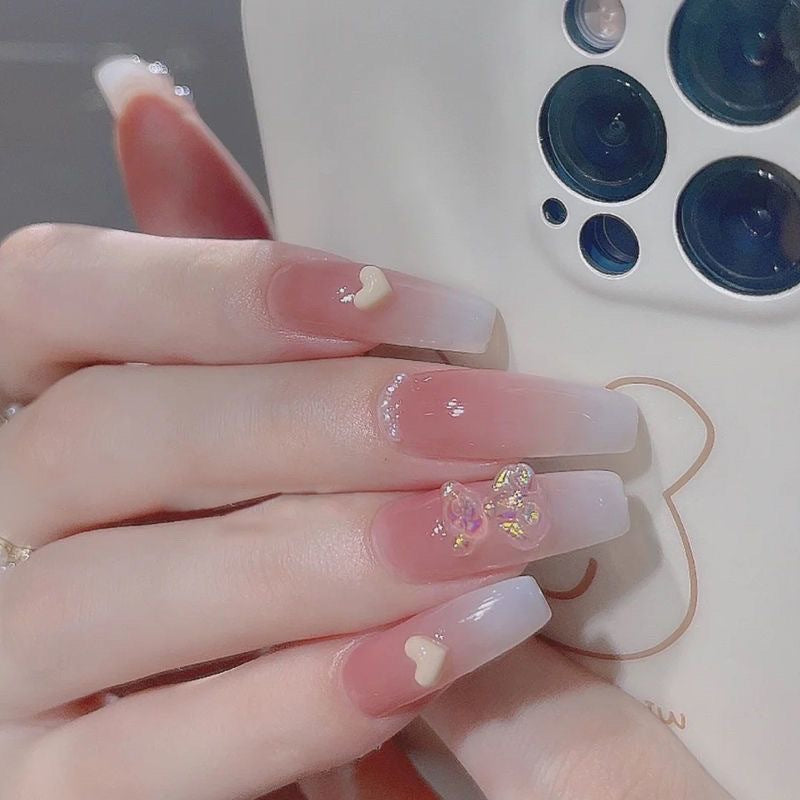 Kunstvolle Nagelkunst mit Niedlichen Hasenmuster Karnz