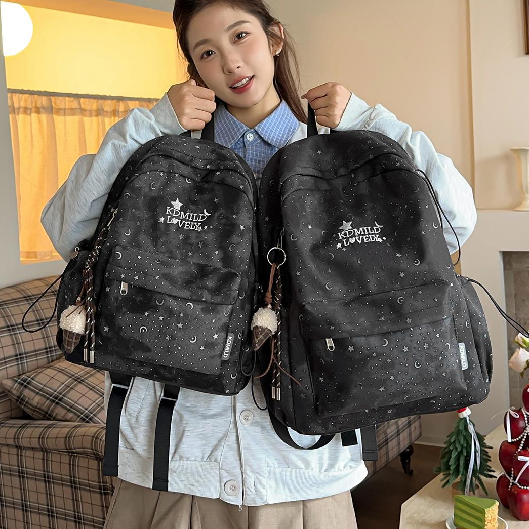 Stylische Sternen-Print Rucksack Karnz
