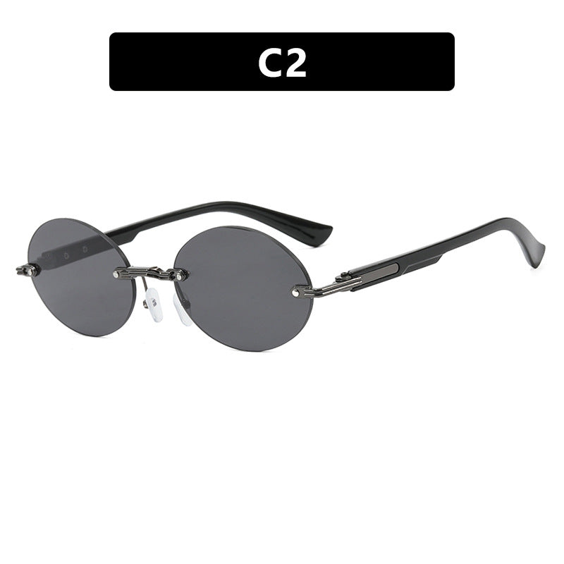Damen runde Sonnenbrille mit elegantem Holzrahmen und UV-Schutz Karnz