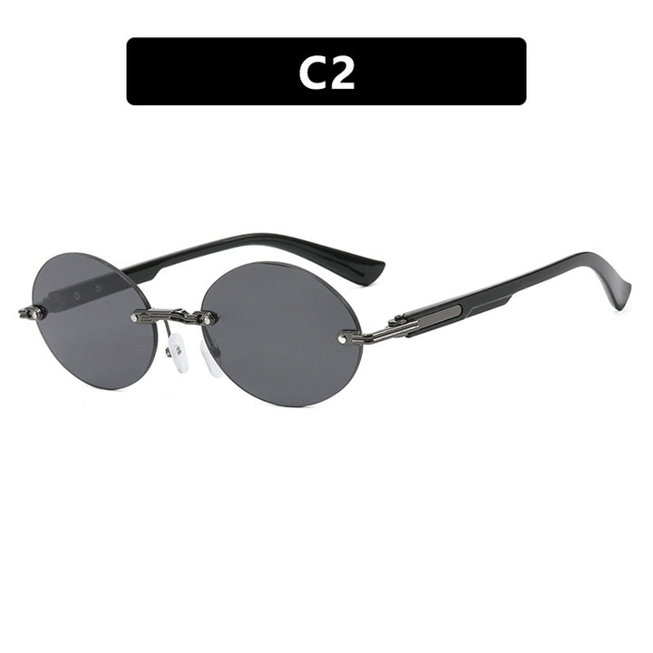 Damen runde Sonnenbrille mit elegantem Holzrahmen und UV-Schutz Karnz