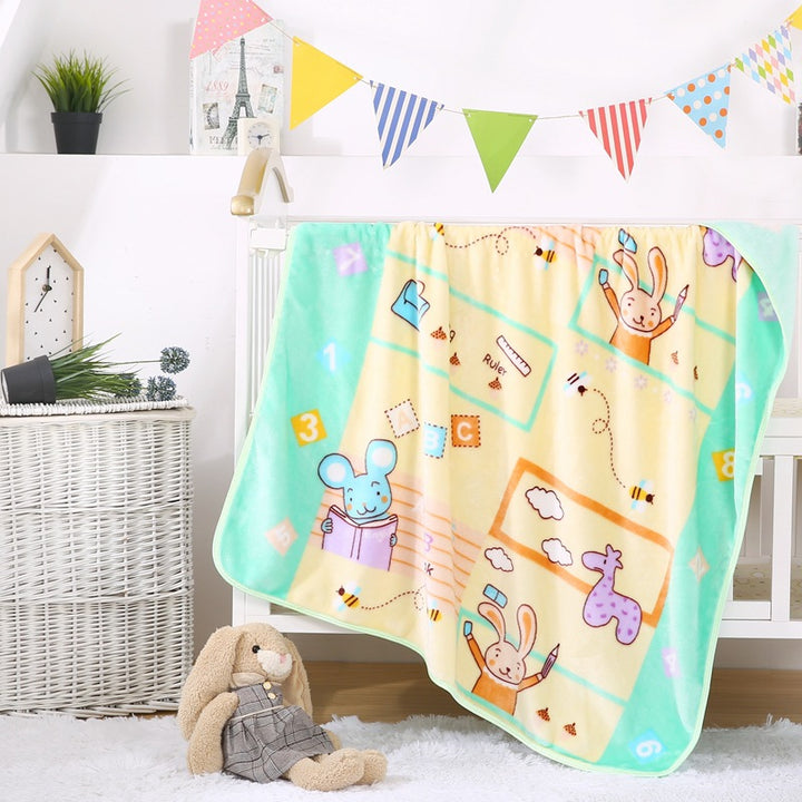 Kinder Cartoon Charakter Fleece Decke Karnz