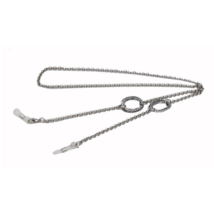 Stilvolle Metall Brillen Kette Karnz