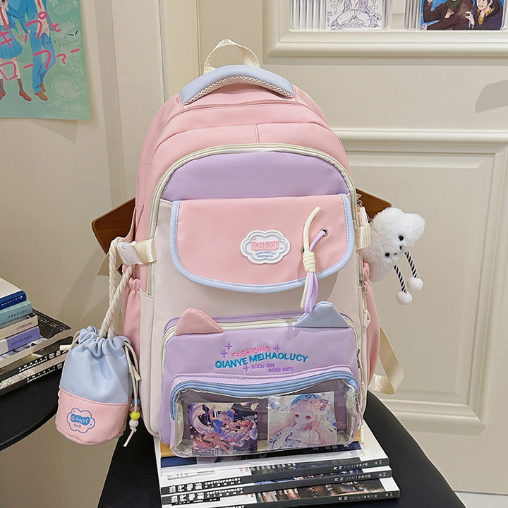 Stylischer Mehrfach-Taschen-Rucksack