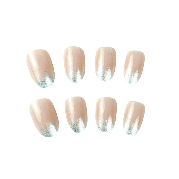 Elegante Ombre Nagelkunst Verlängerungen Karnz