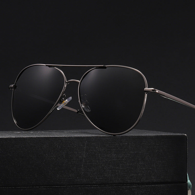Herren Pilotensonnenbrille mit polarisierenden Gläsern Karnz