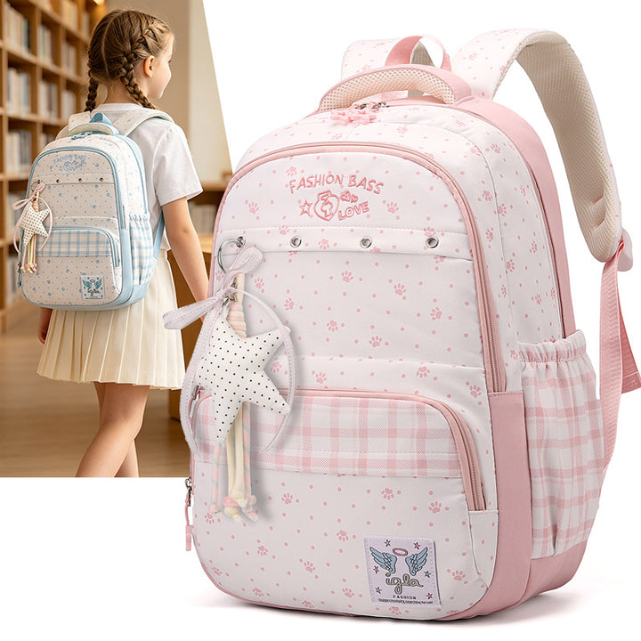 Dekorative Blumenmuster Rucksack Karnz