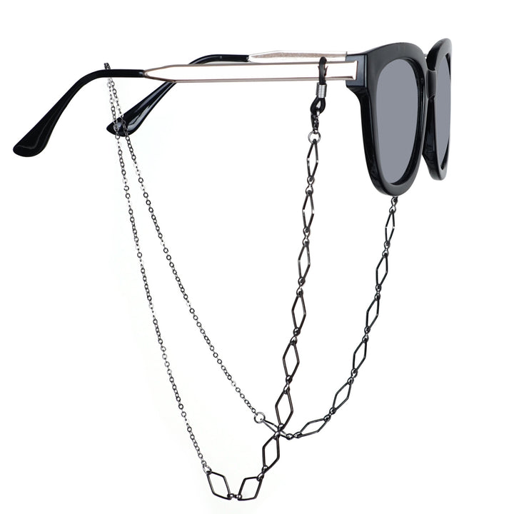 Geometrische Link Brillen Kette Karnz