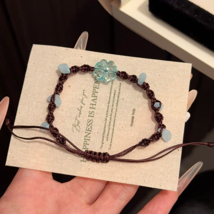 Handgemachte Blumen Charm Armband Karnz