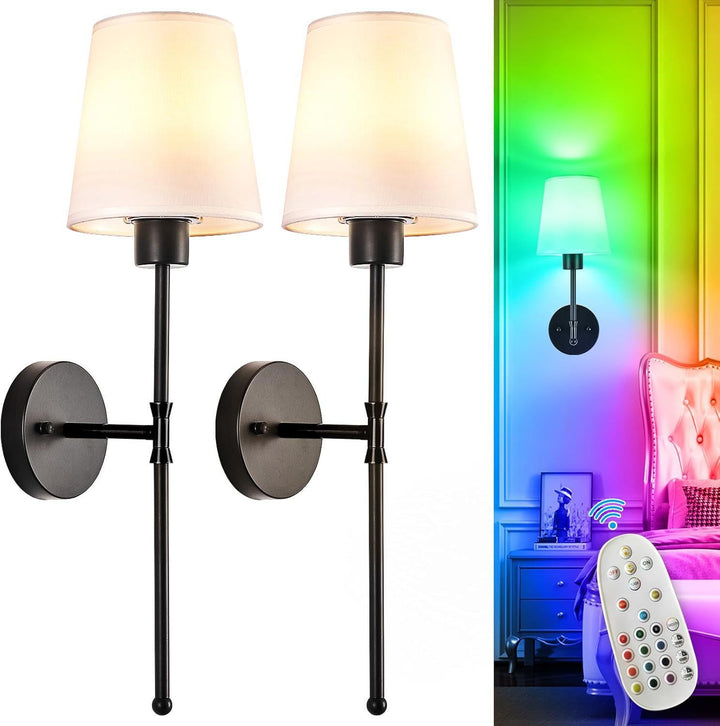 Moderne Bluetooth Fernbedienung Wandleuchte