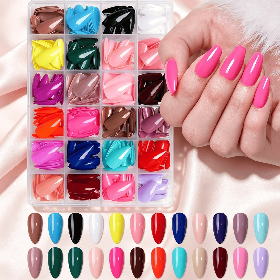 Premium Glänzende Fingernagelspitzen Karnz