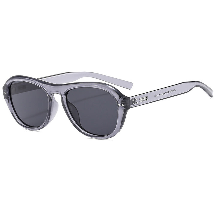 Damen modische Brille mit modischem gestreckt Rahmen und hochwertigem Kunststoff Karnz