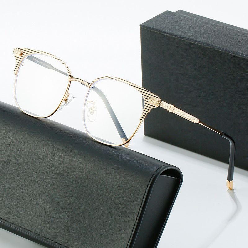 Damen Designer-Sonnenbrille mit luxuriösem Rahmen und verspiegelten Gläsern Karnz