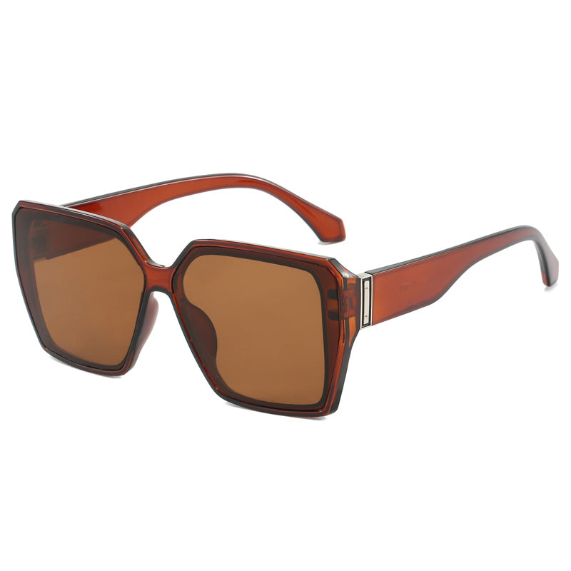 Damen modische geometrische Sonnenbrille im urbanen Stil Karnz