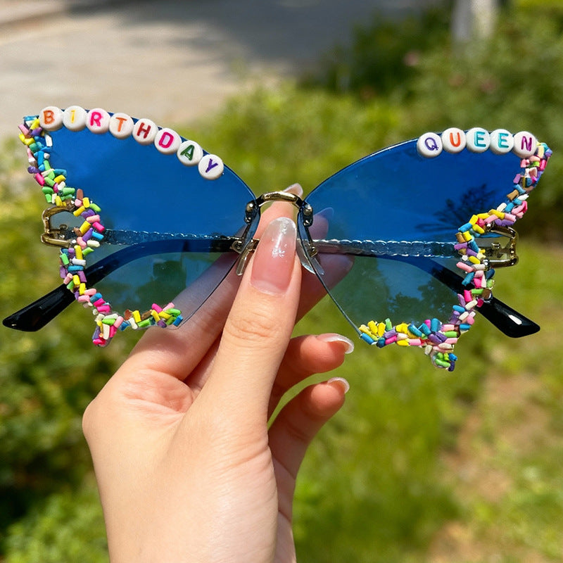Butterfly-Frame-Sonnenbrille Karnz