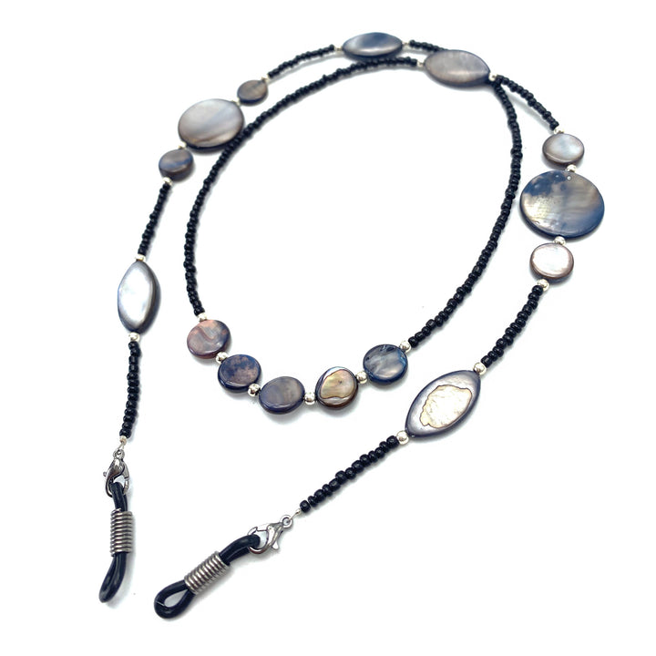 Eleganter Perlenbrillenhalter Karnz
