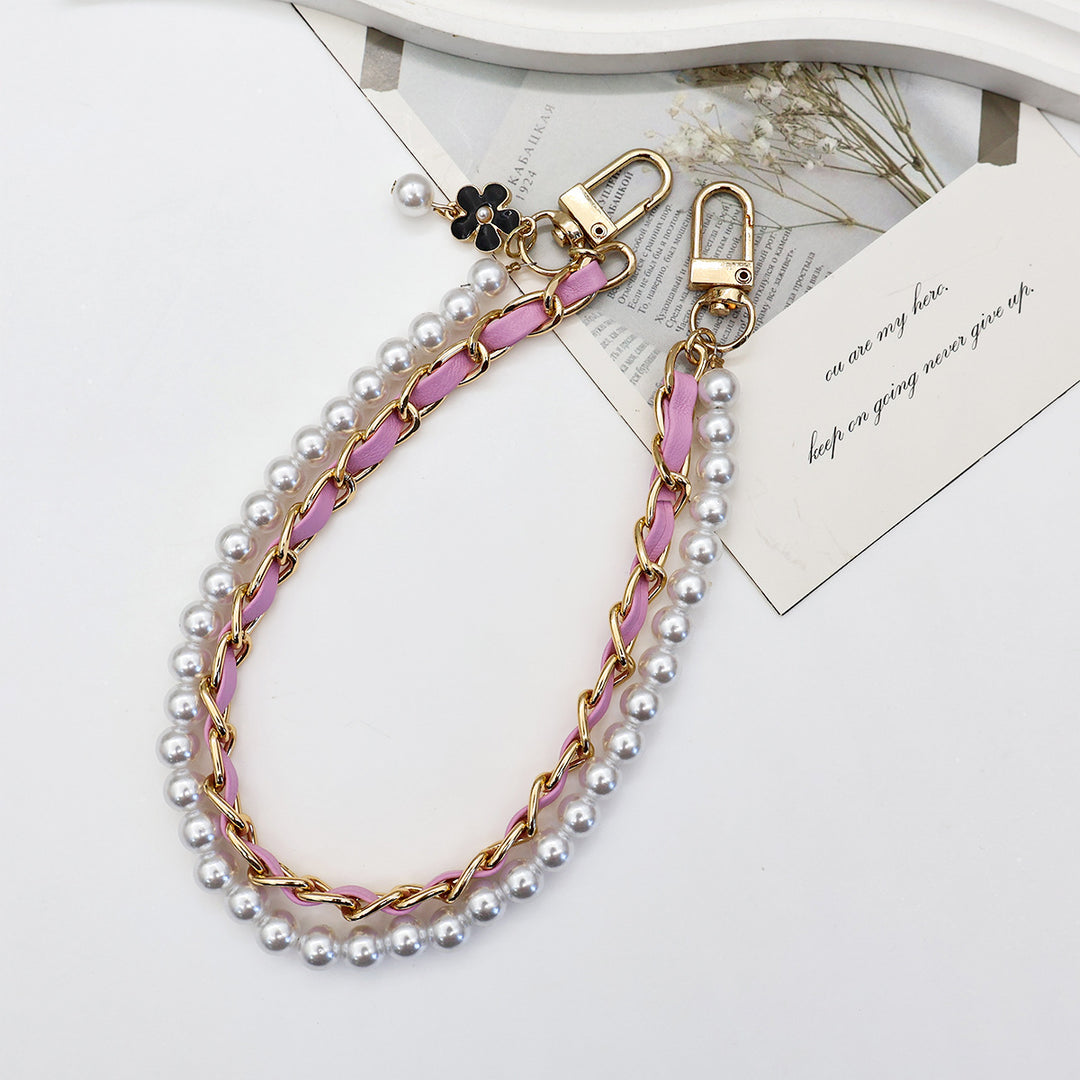 Stilvolle mit Perlen verzierte Brillenband Karnz