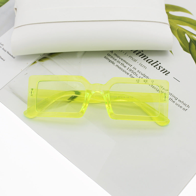 Damen moderne Oversized-Sonnenbrille Karnz