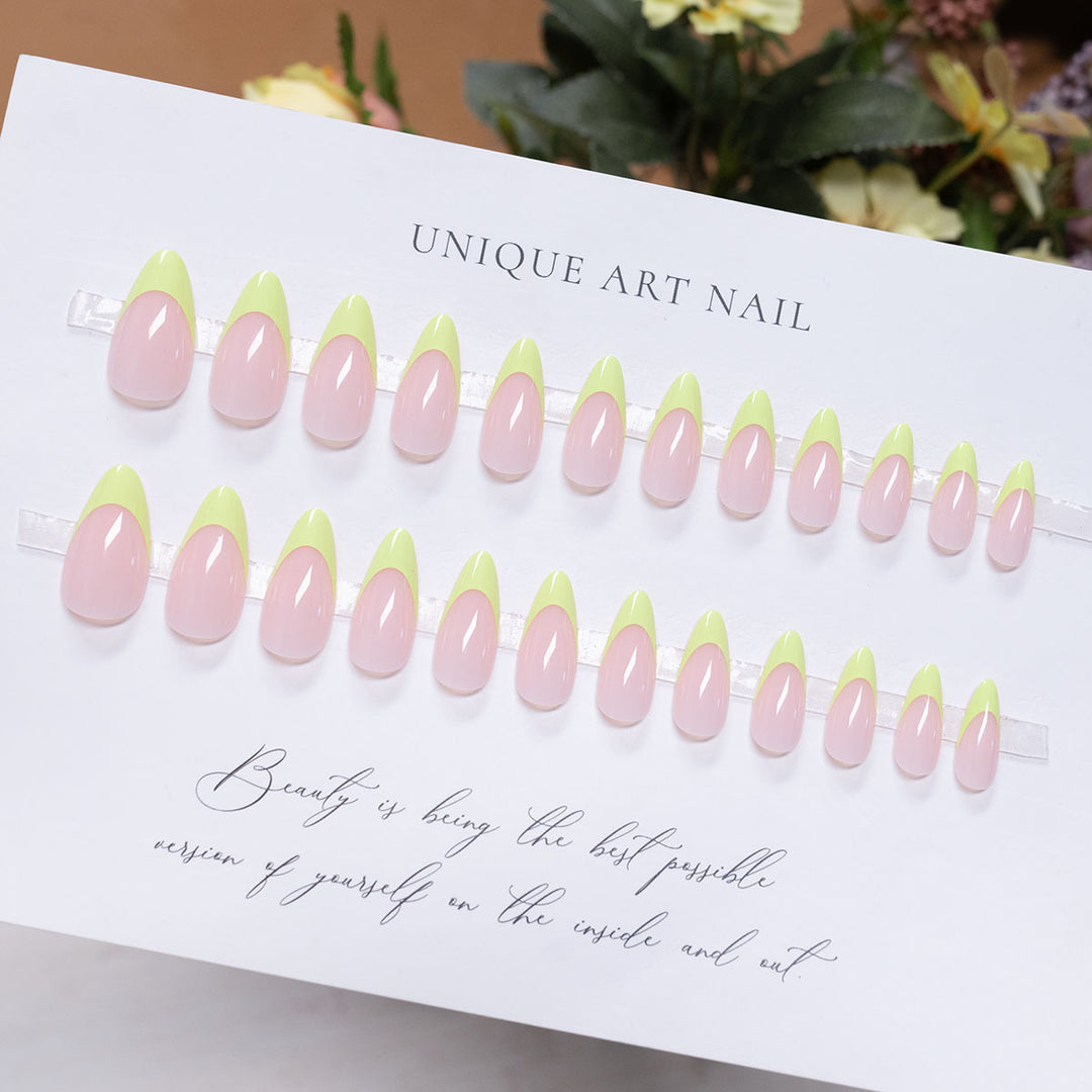 Matte Ombre Stiletto Press-On Nägel