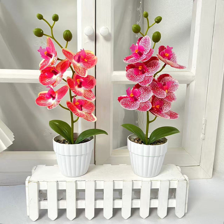 Lebensechte Künstliche Orchideenarrangement für die Wohnkultur