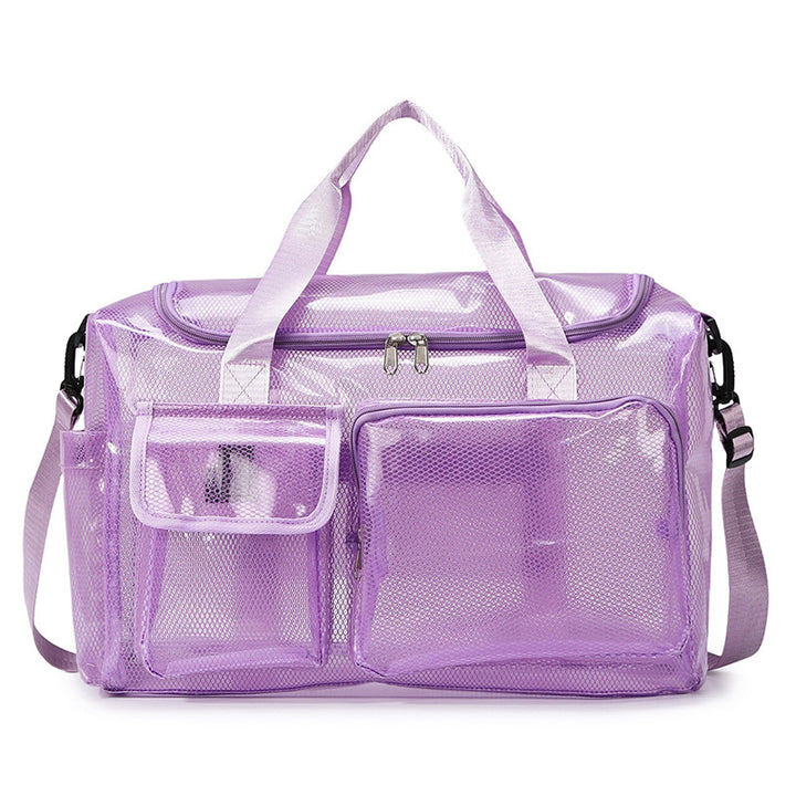 Transparente Gym- und Reisetasche