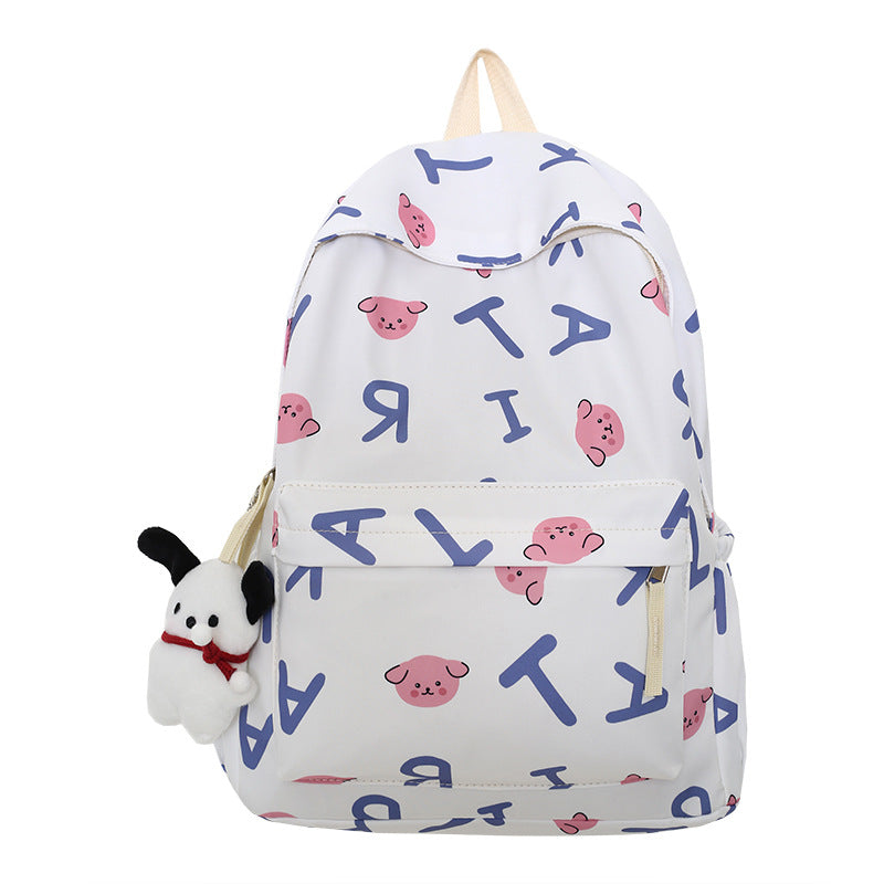 Bunte Grafik-Schulrucksack Karnz