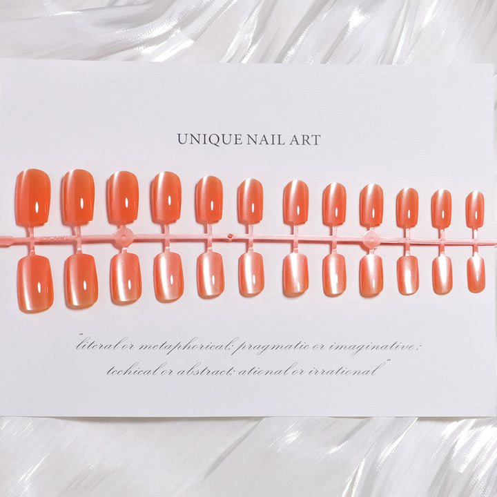 Einzigartiges Press-On Nageldesign Set Karnz