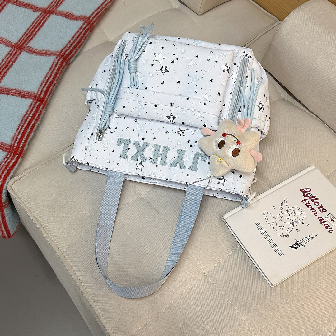 Stylischer Sternenbedruckter Rucksack Karnz 1791205378