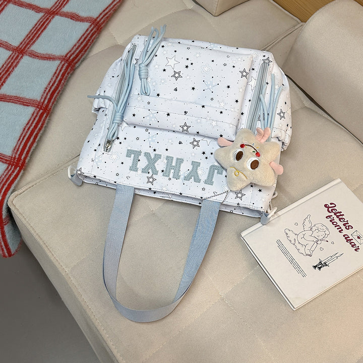 Stylischer Sternenbedruckter Rucksack Karnz 1791205378
