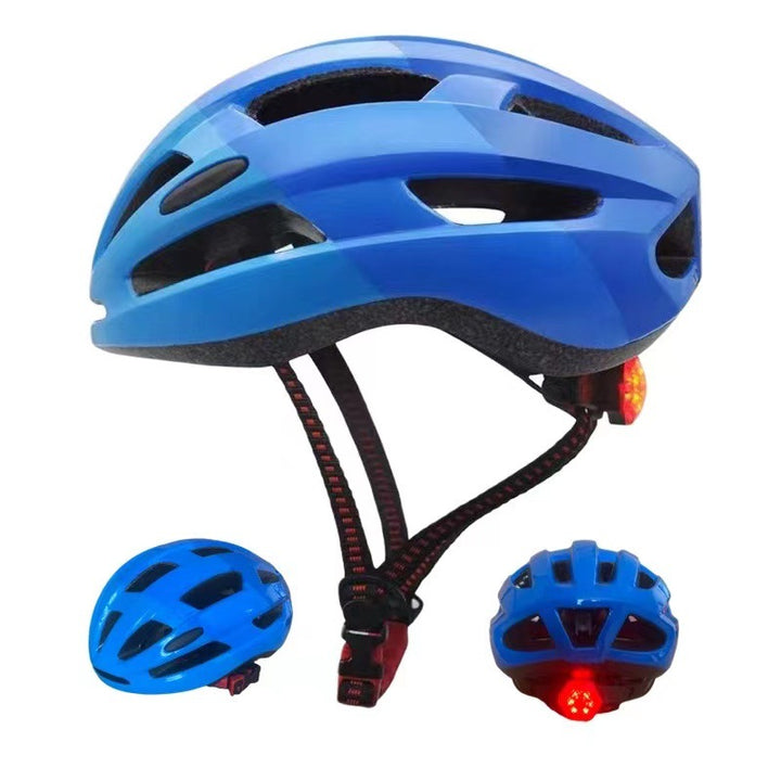 Hochsichtbarer Fahrradhelm mit LED-Licht Karnz