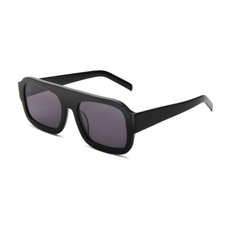 Damen quadratische Sonnenbrille aus hochwertigem Kunststoff mit polarisierenden Gläsern Karnz