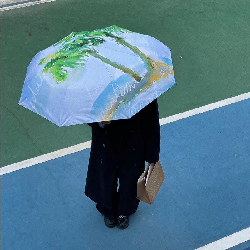 Unisex Strandregenschirm Karnz
