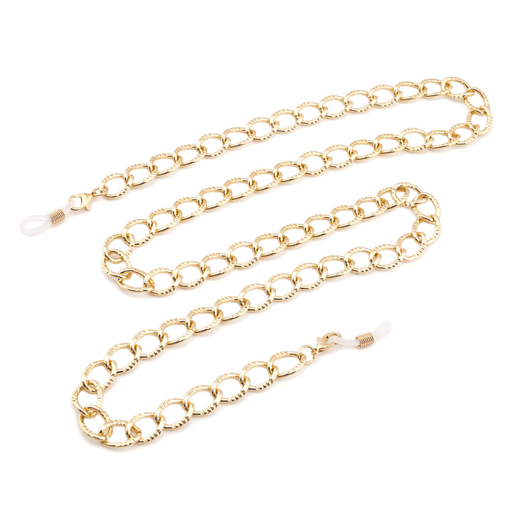 Chunky Metall Brillen Kette Karnz