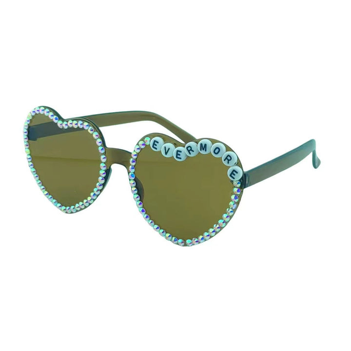Herzförmige Modesonnenbrille Karnz