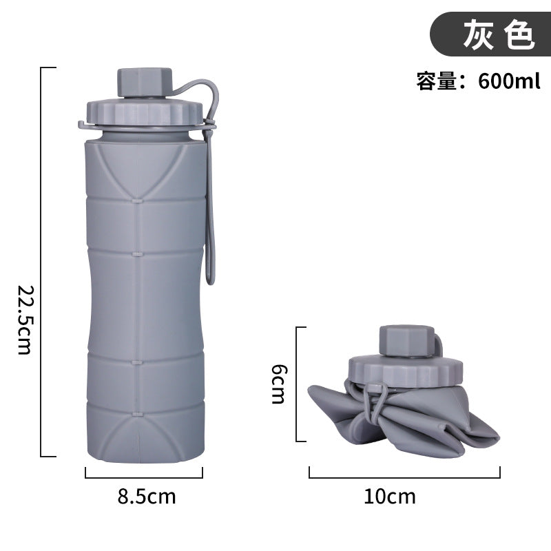 Unisex Zusammenfaltbare Wasserflasche Karnz