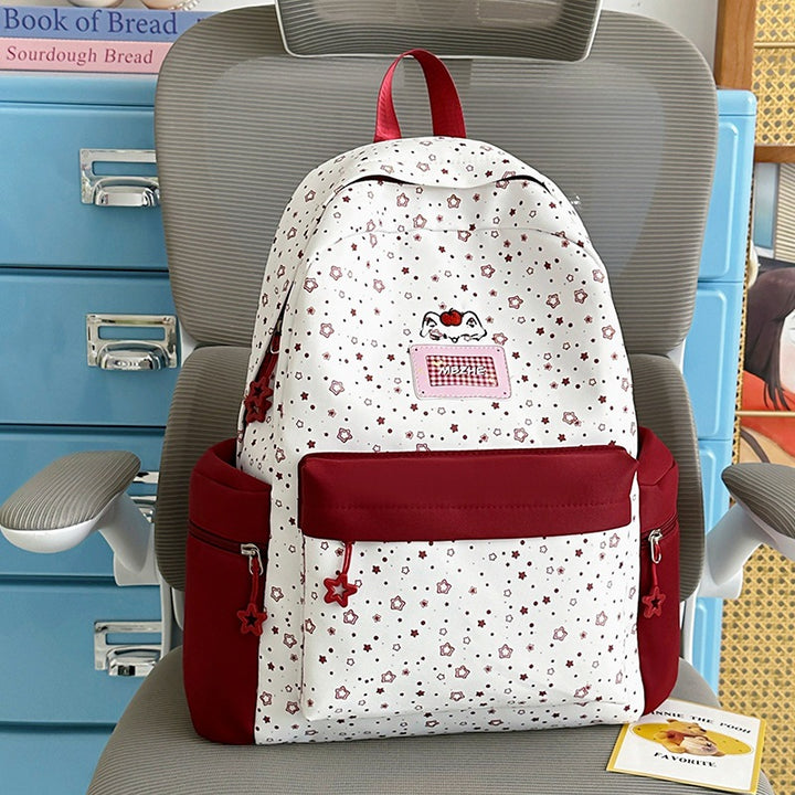 Süßer mit Blumen verzierter Rucksack Karnz