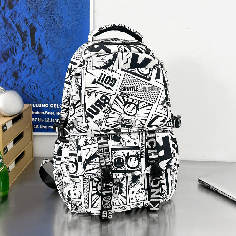 Urban Graphic Print Rucksack Karnz