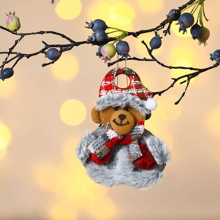 Festlicher Schneemann Ornament Schüssel