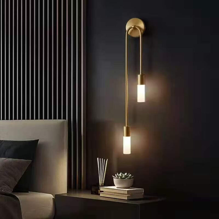 Elegante Doppelte Wandlampe