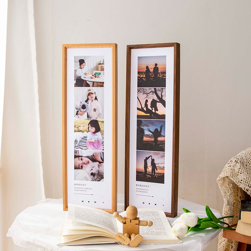 Elegante Kunstdisplay-Fotorahmen