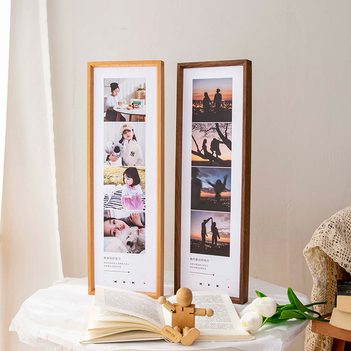 Elegante Kunstdisplay-Fotorahmen
