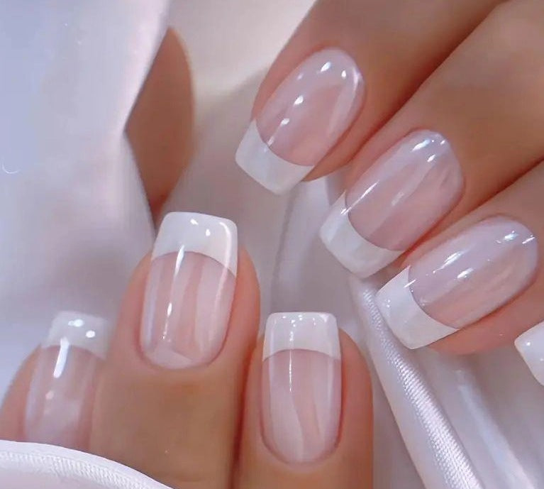 Elegante französische Spitzen-Acryl-Nagelverstärkungen Karnz 1789915301